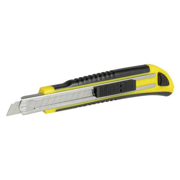 Cutter con cuerpo de plástico de 9 mm, cambio automático de navaja Surtek - Ferrechingón