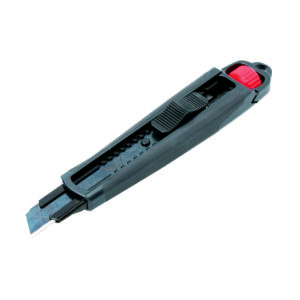 Cutter con cuerpo de plástico de 18 mm, con hoja recubierta de PTFE Urrea - Ferrechingón