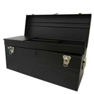 Caja portaherramientas metálica color negro 23" x 10" x 11" Urrea - Ferrechingón