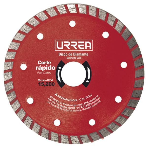 Disco de diamante turbo, 7" Urrea - Ferrechingón