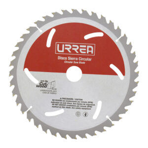 Disco para sierra circular para corte de madera 40 dientes, 7-1/4" Urrea - Ferrechingón