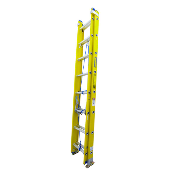 Escalera de extensión tipo II de fibra de vidrio con 24  peldaños Surtek Escalera de extensión tipo II de fibra de vidrio con 24  peldaños Surtek - Ferrechingón