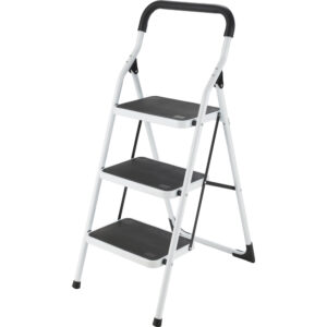 Escalera plegables tipo taburete de acero con 3 peldaños Surtek Escalera plegables tipo taburete de acero con 3 peldaños Surtek - Ferrechingón