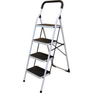 Escalera plegables tipo taburete de acero con 4 peldaños Surtek Escalera plegables tipo taburete de acero con 4 peldaños Surtek - Ferrechingón