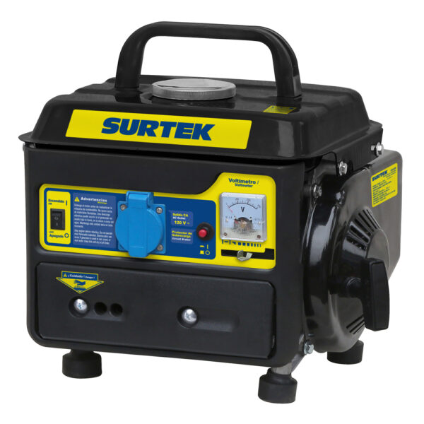 Generador a gasolina 800 W, 63 cc, voltaje de salida 120 V Surtek - Ferrechingón