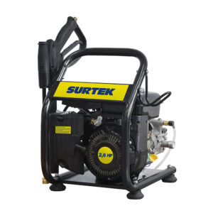 Hidrolavadora a gasolina 2.6 HP 1900 PSI, 5.4 Lt por minuto flujo máximo Surtek - Ferrechingón