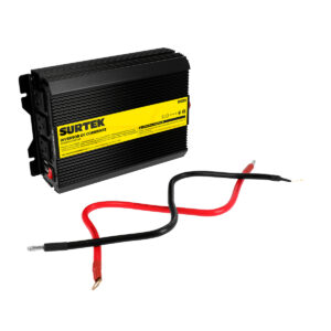 Inversor de corriente 12 V DC - 120 V AC, 1500 W Surtek - Ferrechingón
