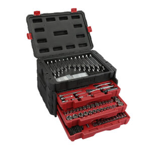Juego combinado de herramienta para mecánico con caja plástica de 3 gavetas, 450 piezas Urrea - Ferrechingón