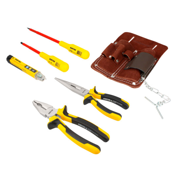 Juego combinado de herramientas para electricista de 1000 V, 6 piezas Surtek - Ferrechingón