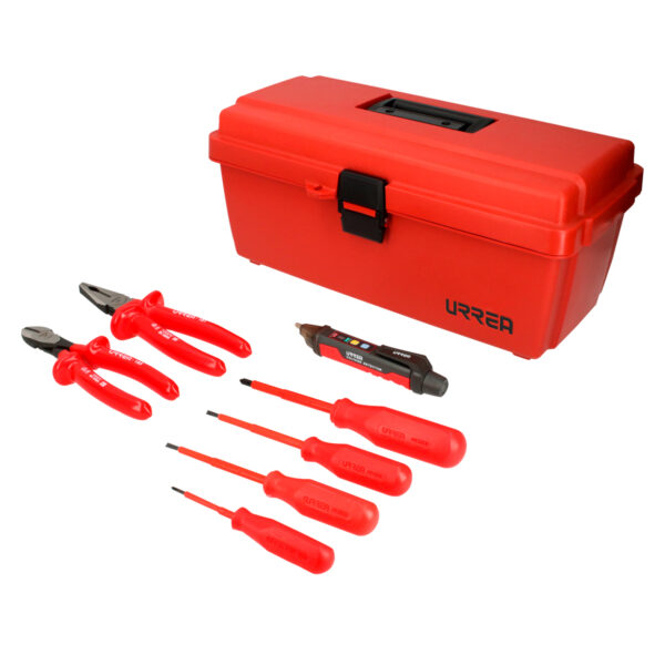Juego combinado de herramientas para electricista 1000 V, 8 piezas Urrea - Ferrechingón