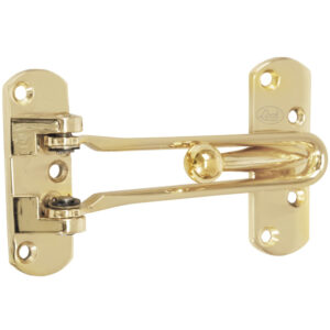 Accesorio de seguridad para puerta acabado latón brillante Lock - Ferrechingón