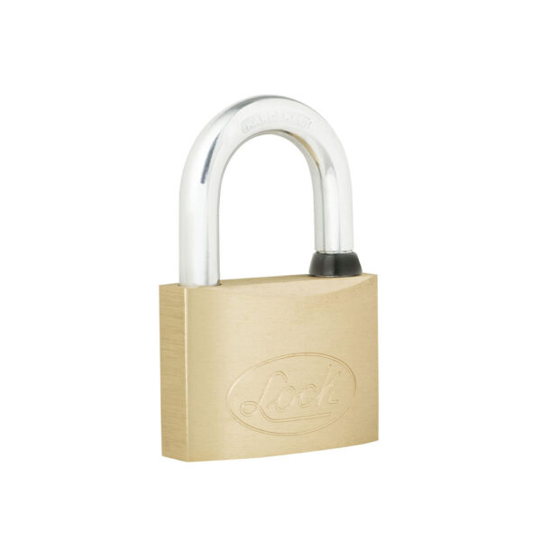 Candado de latón corto 50 mm, llave bancaria Lock - Ferrechingón