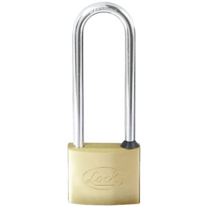 Candado de latón extra largo 50 mm, llave estándar Lock - Ferrechingón