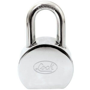 Candado redondo corto 65 mm, llave estándar Lock - Ferrechingón