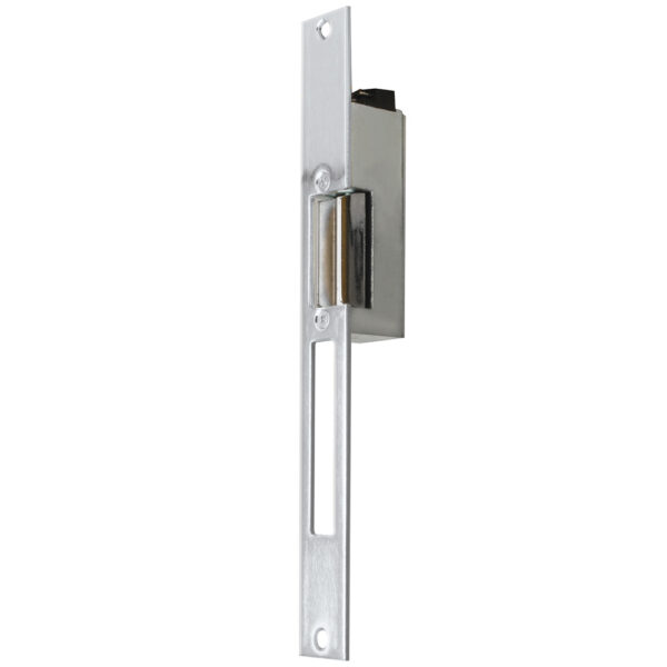 Contra eléctrica, cromo satinado, en caja Lock Contra eléctrica, cromo satinado, en caja Lock - Ferrechingón