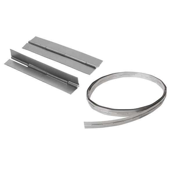 Bisagra piano 1-1/2" x 3.5 m, natural, en caja Lock - Ferrechingón