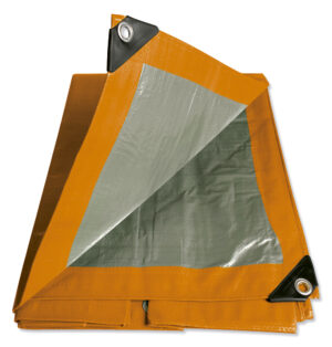 Lona de polietileno color naranja 3.65 x 4.87 m Foy - Ferrechingón