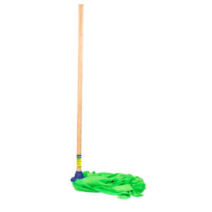 Trapeador de microfibra con bastón de madera 120 cm, 470 gr Foy - Ferrechingón