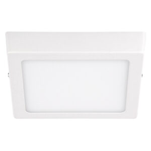 Luminario de LED de sobreponer cuadrado 12 W, luz fría Surtek - Ferrechingón