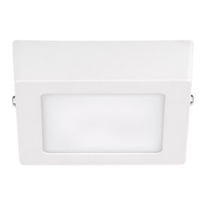 Luminario de LED de sobreponer cuadrado 6 W, luz fría Surtek - Ferrechingón