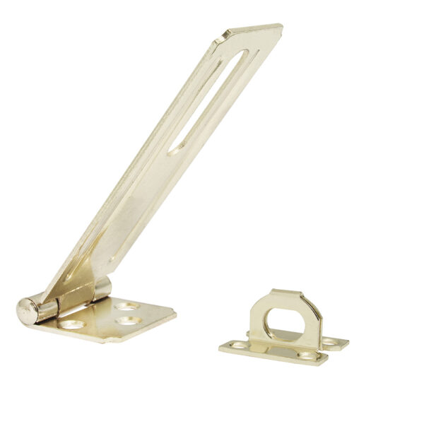 Portacandado 4-1/2" latón brillante Lock - Ferrechingón