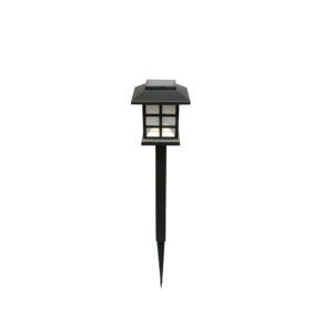 Luminario de LED estaca recargable solar tipo oriental Surtek - Ferrechingón