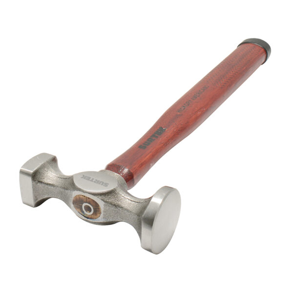 Martillo laminero plana-plana con mango de madera hickory Americano de 13", 11 oz Surtek - Ferrechingón