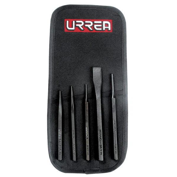 Juego de punzones y cinceles, 5 piezas Urrea - Ferrechingón