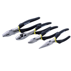 Juego pinzas para electricista, 4 piezas Surtek - Ferrechingón