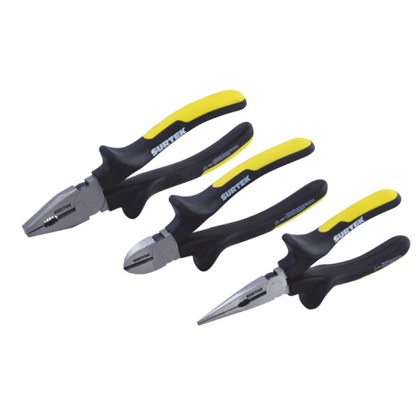 Juego de pinzas 1000 V, 3 piezas Surtek - Ferrechingón