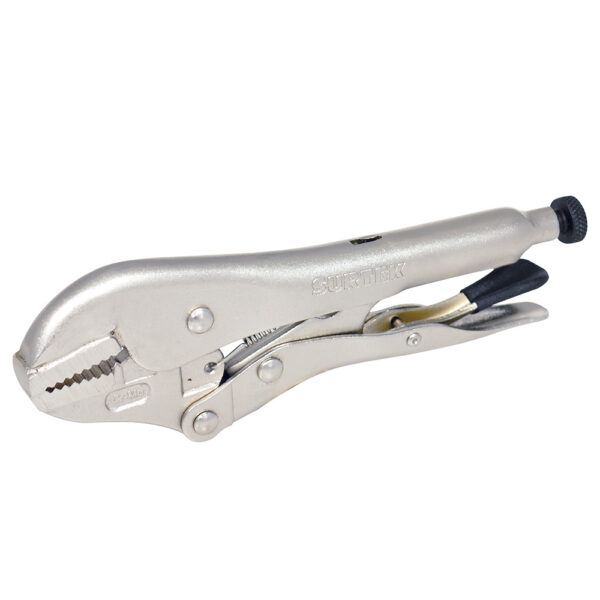 Pinza de presión de 10" quijada recta Surtek - Ferrechingón