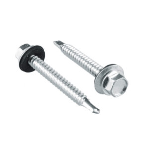 Pija cabeza hexagonal con punta de broca #14 x 3/4", 100 piezas Surtek - Ferrechingón