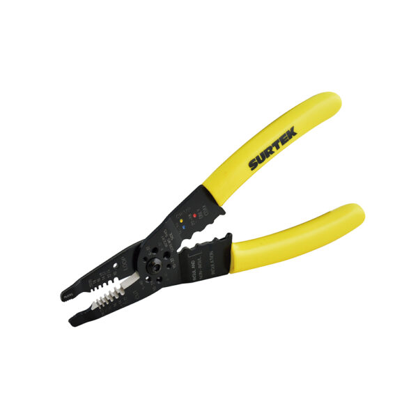 Pinza pelacable 10-22 AWG de  8" Surtek - Ferrechingón