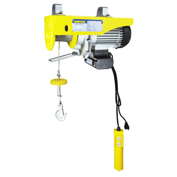 Polipasto eléctrico 0.4 ton, cable 12 m Surtek - Ferrechingón