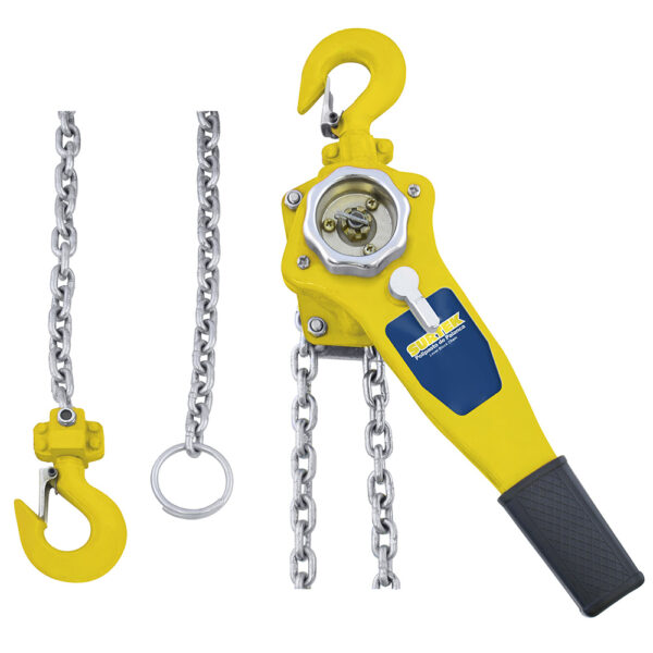 Polipasto manual de palanca  0.75 ton, 1.5 m Surtek - Ferrechingón