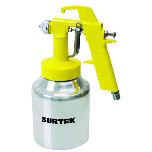 Pistola para pintar de baja presión, capacidad 1000 ml, 50 PSI Surtek - Ferrechingón