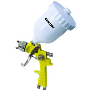 Pistola para pintar terminados, capacidad 600 ml, 50 PSI Surtek - Ferrechingón