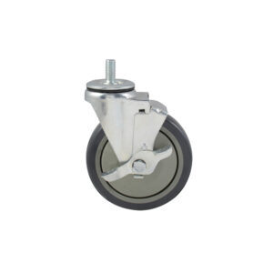 Rueda para carro utilitario de alambre 5" con freno Urrea - Ferrechingón
