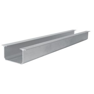 Riel tipo TT para clóset 2 m, de aluminio Lock - Ferrechingón