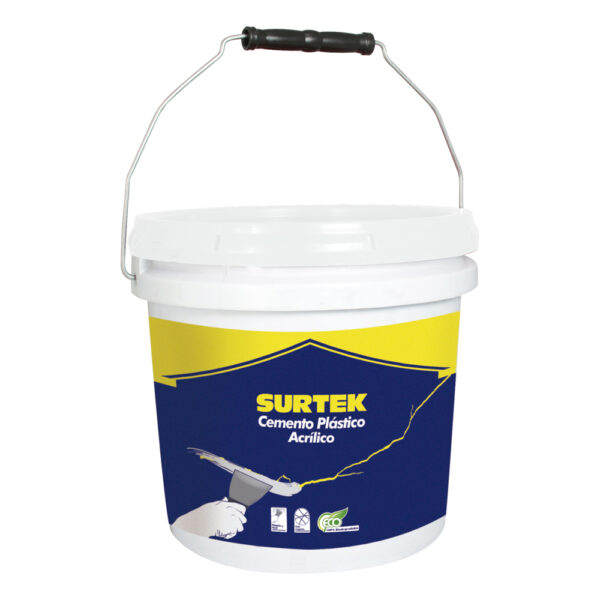 Cubeta de sellador de cemento plástico 4 Lt Surtek - Ferrechingón
