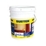 Cubeta de pintura vinílica 19 Lt color marfil Surtek - Ferrechingón