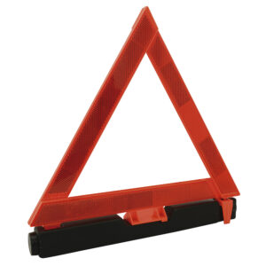 Triángulo reflejante con base con arena, 17" Surtek - Ferrechingón