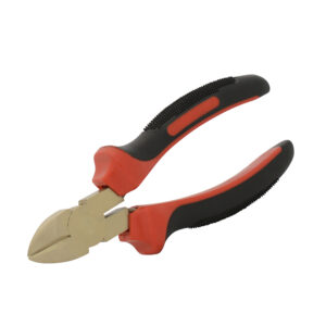 Pinza de bronce-aluminio antichispa con mango bimaterial 6", de corte diagonal Urrea - Ferrechingón