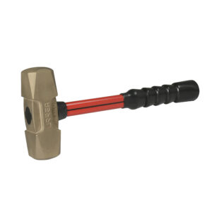Marro de bronce-aluminio antichispa de 2lb con mango corto de fibra de vidrio 13" Urrea - Ferrechingón