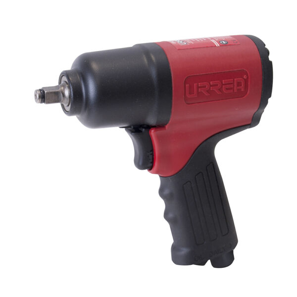 Pistola de impacto neumática cuadro de 3/8" 280 Ft-lb composite sistema twin hammer Urrea - Ferrechingón