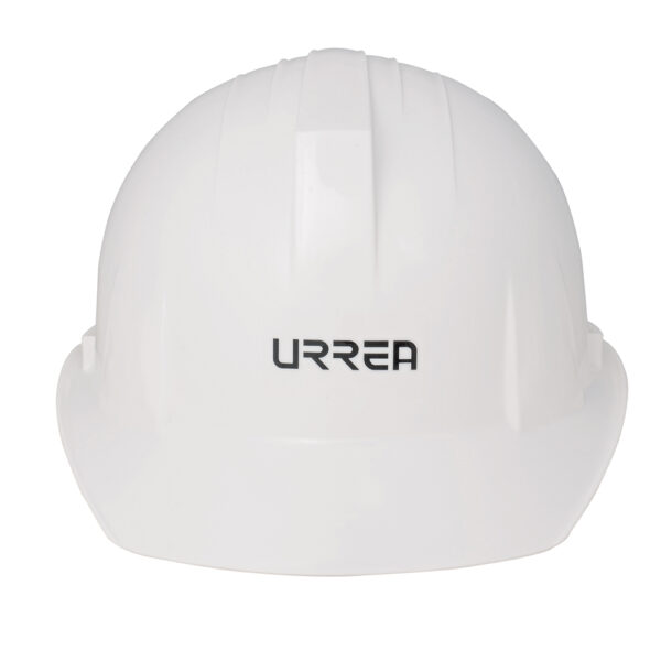 Casco de seguridad con ajuste de 4 puntos, color blanco Urrea - Ferrechingón