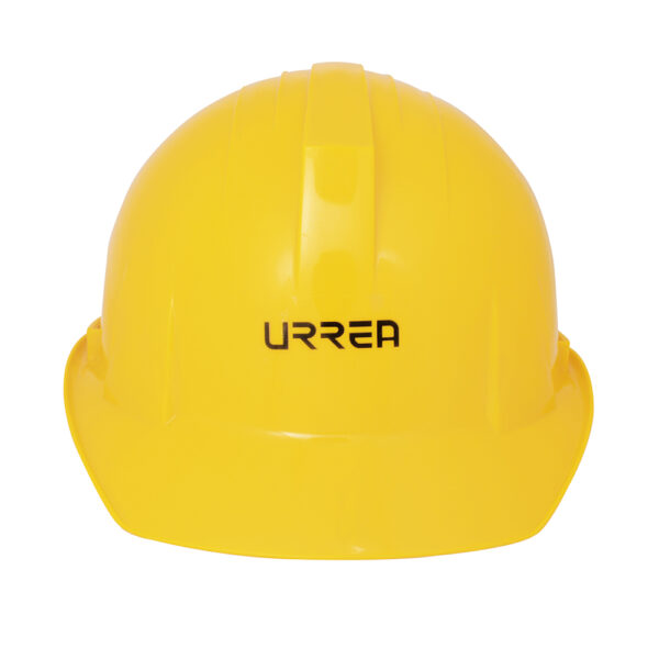 Casco de seguridad con ajuste de 4 puntos, color amarillo Urrea - Ferrechingón