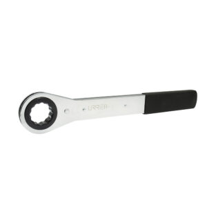 Llave de estrías pulido espejo plana de matraca en pulgadas, 12 puntas, 1-5/16" Urrea - Ferrechingón