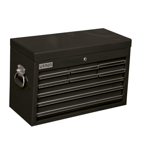 Gabinete superior 9 gavetas 27" negro serie X Urrea - Ferrechingón