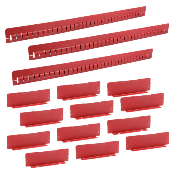 Juego de separadores de gaveta 8" serie X, 15 piezas Urrea - Ferrechingón